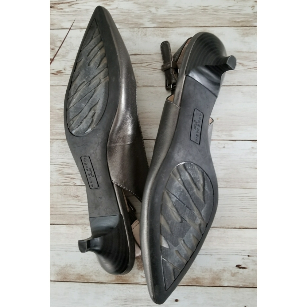 Anne Klein Expert Slingback Kitten Heel Pumps - Picture 12 of 14